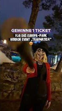 Win 1 ticket for the Europa-Park horror event "Traumatica"! See description for details!