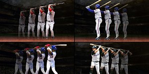 These batting stances are truly unforgettable