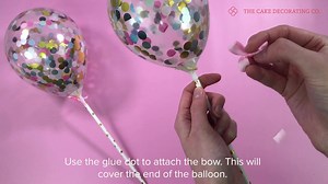 2K views · 19 reactions | Our brand new Confetti Balloon Cake Toppers are the perfect finishing touch for your cake! Available in six colours, Confetti Balloon Cake Toppers are easy to use and come with everything you need including a confetti balloon, holder, stick, decorative straw, sticky dot and bow. Available to buy now - https://www.thecakedecoratingcompany.co.uk/party-supplies-c32/party-balloons-c76 | The Cake Decorating Company | Facebook