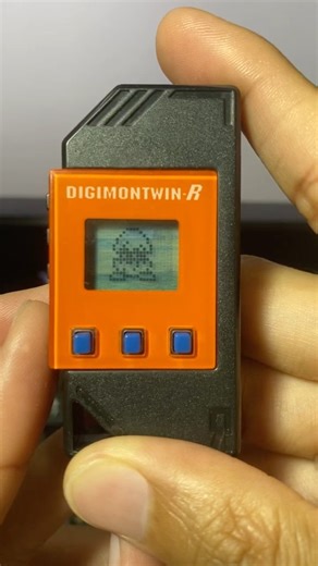 Digimon Twin-R (Revolution)Digitamamon digivolve using item “Timer” #digimon #digivolution #bandai
