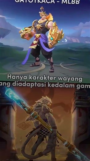 Bagusan skin Gatotkaca mlbb apa anoman hok#shortvideo