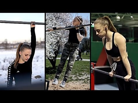 Elite Female Calisthenics Athlete