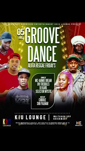 ALUTA REGGAE FRIDAY'S (courtesy of the midnight groovers).