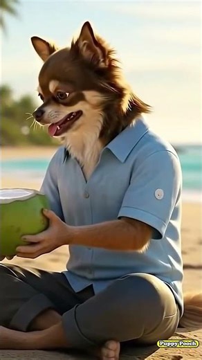 🐶👨 ⛵ Puppy Pooch & Dad – SURVIVING on a DESERTED ISLAND 🏝️🔥