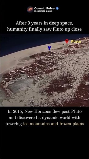 Humanity Finally Saw Pluto Up Close! #shorts #trending #viral #space #moon #astronomy #cosmos