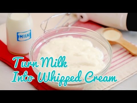 How to Turn Milk Into "Whipped Cream" - Gemma's Bold Baking Basics Ep 16