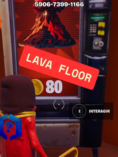 Lava Floor Infinite Pit Map Code for Fortnite