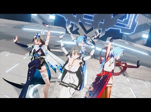 【崩坏三mmd】舰长“这对CP我磕定了，真甜！！！”