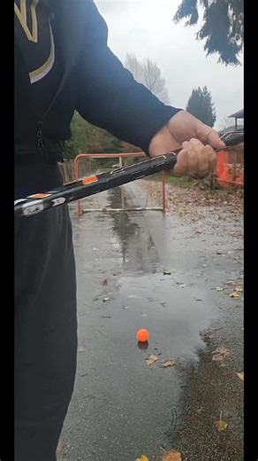 HelloCheef on Instagram: "(not a paid advertisement) people always asking me about the stick, its made for road hockey so you can have a good stick and not chew the blade #Trickshot #NHL #hockey"