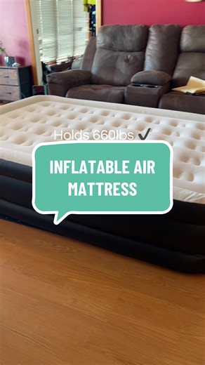 Affordable Inflatable Air Mattress with Built-in Pump
