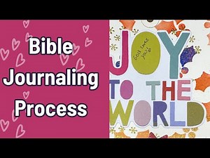 Mixed Media Bible Journaling | Illustrated Faith Advent Tutorial