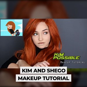 36K views · 524 reactions | Kim Possible Live-Action | Kim and Shego Makeup Tutorial | Jbunzie | Facebook
