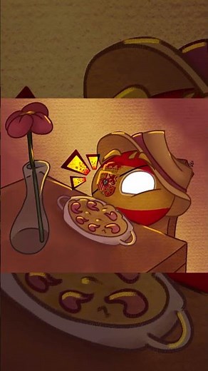 These artists drew their country's national dish #polandballgo #polandball #countryballs