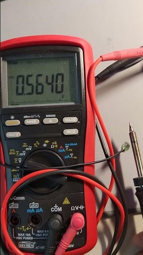 BC849C transistor-based thermo-sensor