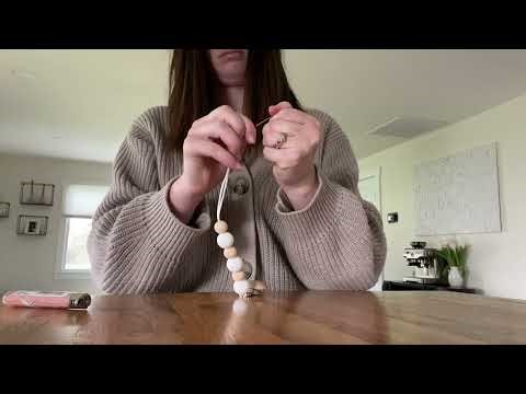 How to make a pacifier clip easy DIY tutorial