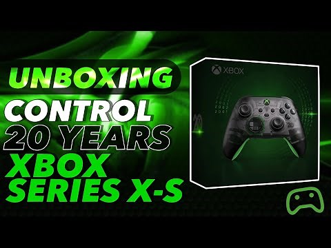 Unboxing Control 20 Aniversario Xbox Series X-S en Español (MX)