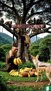 The Mean Monkey With a Cane When Power Goes Too Far in the Jungle #funny #monkey #uk #usa #facts