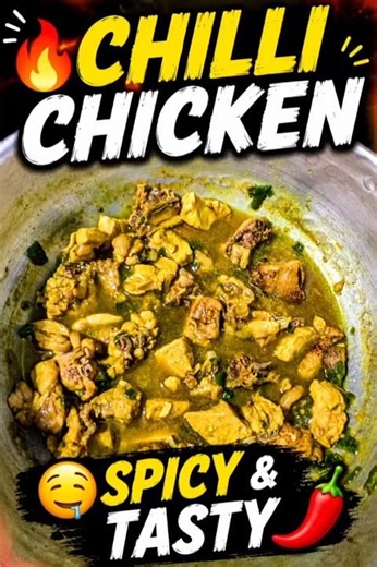 Spicy Chilli Chicken 🔥 Crispy & Juicy Recipe