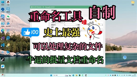 小工具：史上最牛逼的批量文档重命名，支持多种方式，快速修改