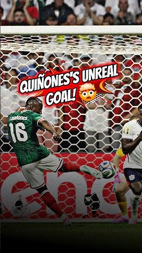 Quiñones vs England was UNREAL! 🤯🇲🇽 | Julián Quiñones goal vs england
