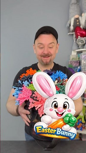 How to Make an Easter Bunny from Balloons 🐰🎈