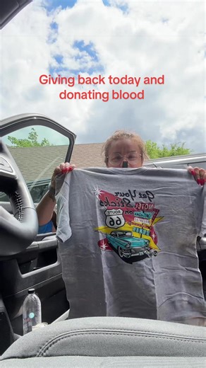 Giving back! #blooddonation #arkansas #givingthanks #tshirt @Owens Signature Performance