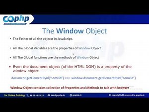 46 - The Window Object | Browser Object Model