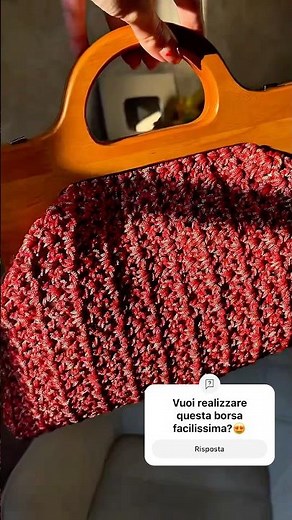 The easiest crochet bag ever!😍 •• #crochet #crochet #tutorial