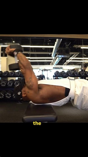 How to master the dumbbell pullover for chest and lats gains #rockhard #motivation #dumbbellworkout