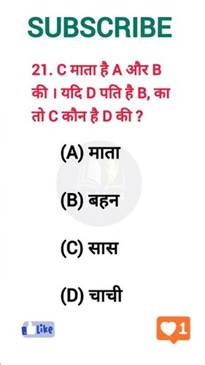 Blood Relation Question #gk #reasoning #reasoningtricks #gk