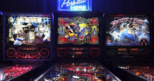 WA arcade blasts to the past with vintage pinball and video games