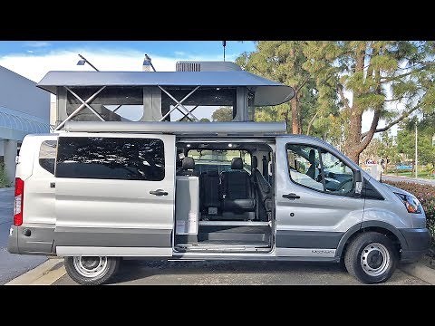 Modular Pop Top Ford Transit Camper Van Walk Through | ModVans CV1