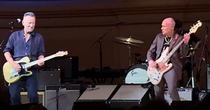 Bruce Springsteen Joins Patti Smith Tribute, Performs “Because The Night” With Flea At Carnegie Hall [Video]