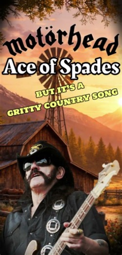 Motörhead - Ace of Spades | But it’s a gritty country song!