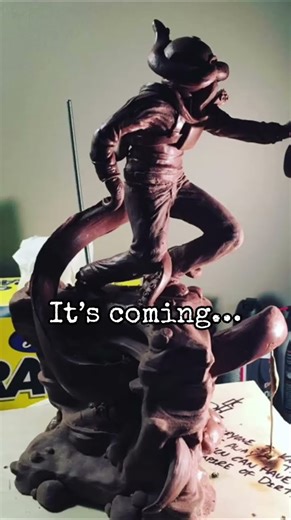 A new year of traditional sculptures. OOAK pieces made from scratch. Let’s go! #sculpting #cosclay