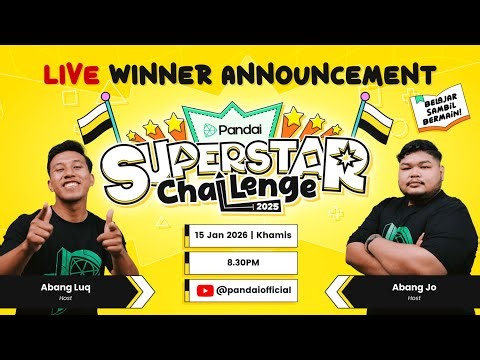 LIVE | Winner Announcement Pandai Superstar Challenge 2025
