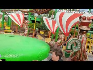 Viking Boats Ride At Adventure Island, Southend On Sea