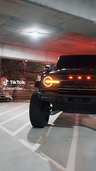 Ford Bronco Raptor Custom Matte Black 40s - Lifted Trucks