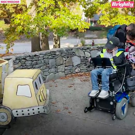 Boy with muscular dystrophy got surprised with the most epic Halloween costume