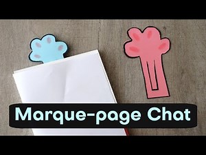 "Cat Paste" Bookmark! Super easy!