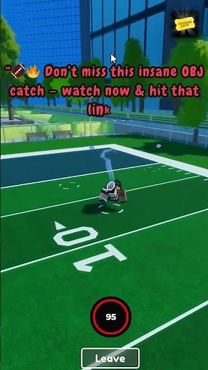 🏈 NEW OBJ Catch in Roblox Football Nation Is INSANE! #NFL Universe Football 2025 #roblox #nfl