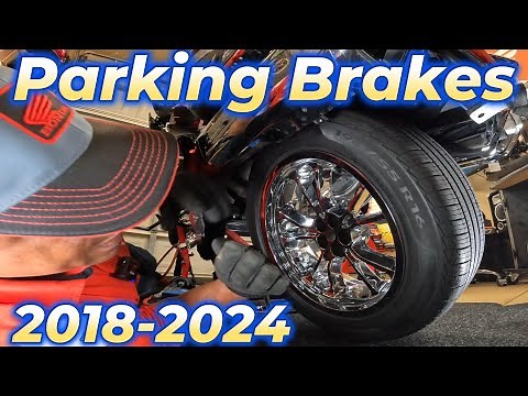 How to replace Rear Parking Brakes Pads for Honda Goldwings DCT (Part 1)