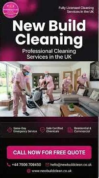 Top New Build Cleaning Services UK