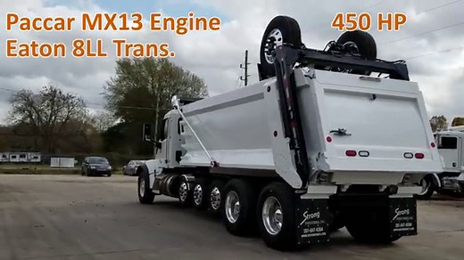 Super Dump / Super 18 Dump Truck for Sale - New Peterbilt 567