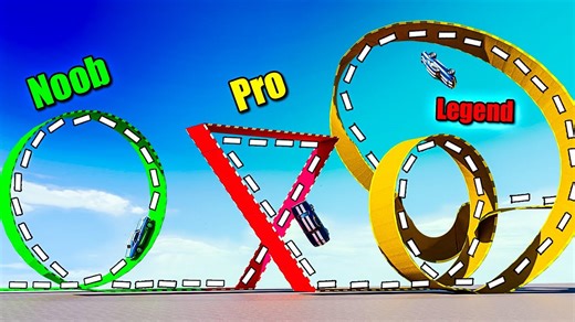 Testing Cars vs Impossible Loops in GTA 5—Automotive Acrobatics