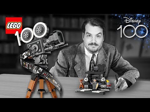 I Bought This Whole Set For One Minifigure - LEGO Walt Disney Tribute Camera Review
