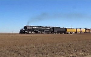 太平洋联合铁路 大男孩4014 现存最大马力蒸汽机 西南巡游堪萨斯