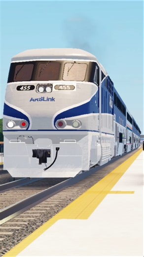 Here comes AMTK 455 and 6907!