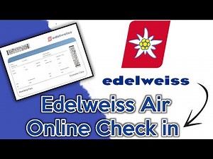How to Do Online Check-in for Edelweiss Air flights Boarding Pass | Edelweiss Air | Online Check In