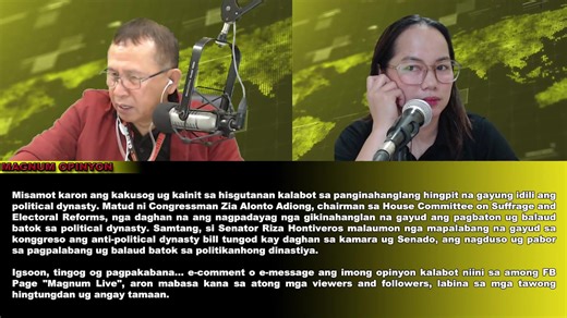 MAGNUM 45 WITH MAGNUM JUN ALBINO AND MAGNUM AILYN ACORIN 02-18-26 Disclaimer: NO COPYRIGHTS INFRINGEMENT INTENDED MUSIC BELONGS TO THE RIGHTFUL OWNER | Magnum Live